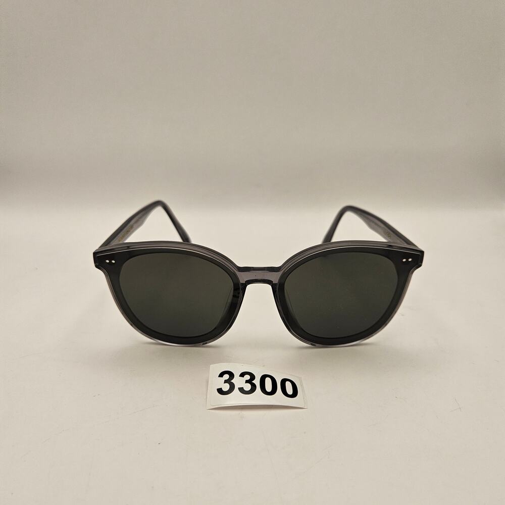 GENTLE MONSTER SOLO 01 GRAY TRANSPARENT ROUND SUNGLASSES KOREA USED